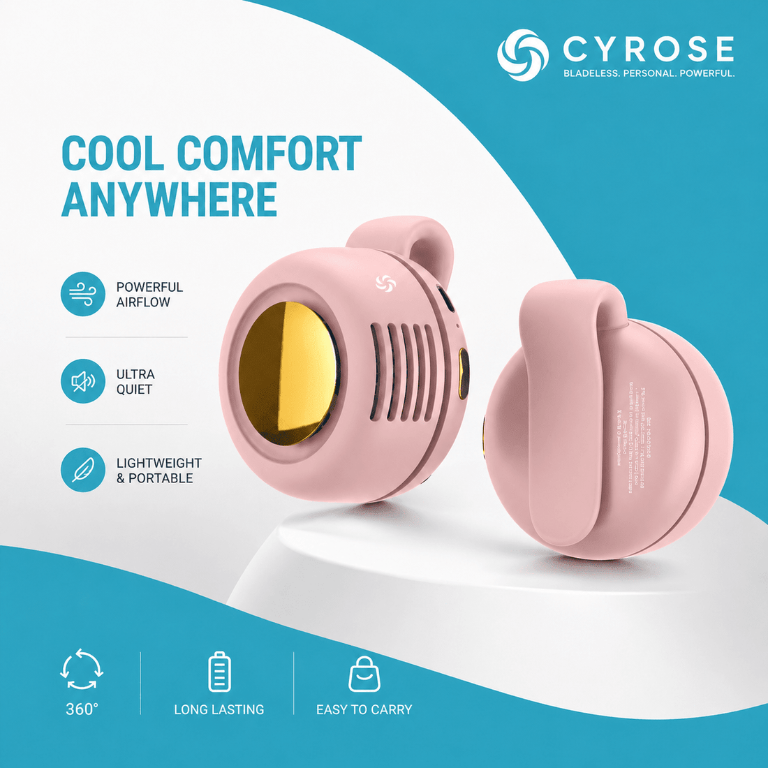 Reasons You Need a Wearable Bladeless Fan – CYROSE - CYROSE